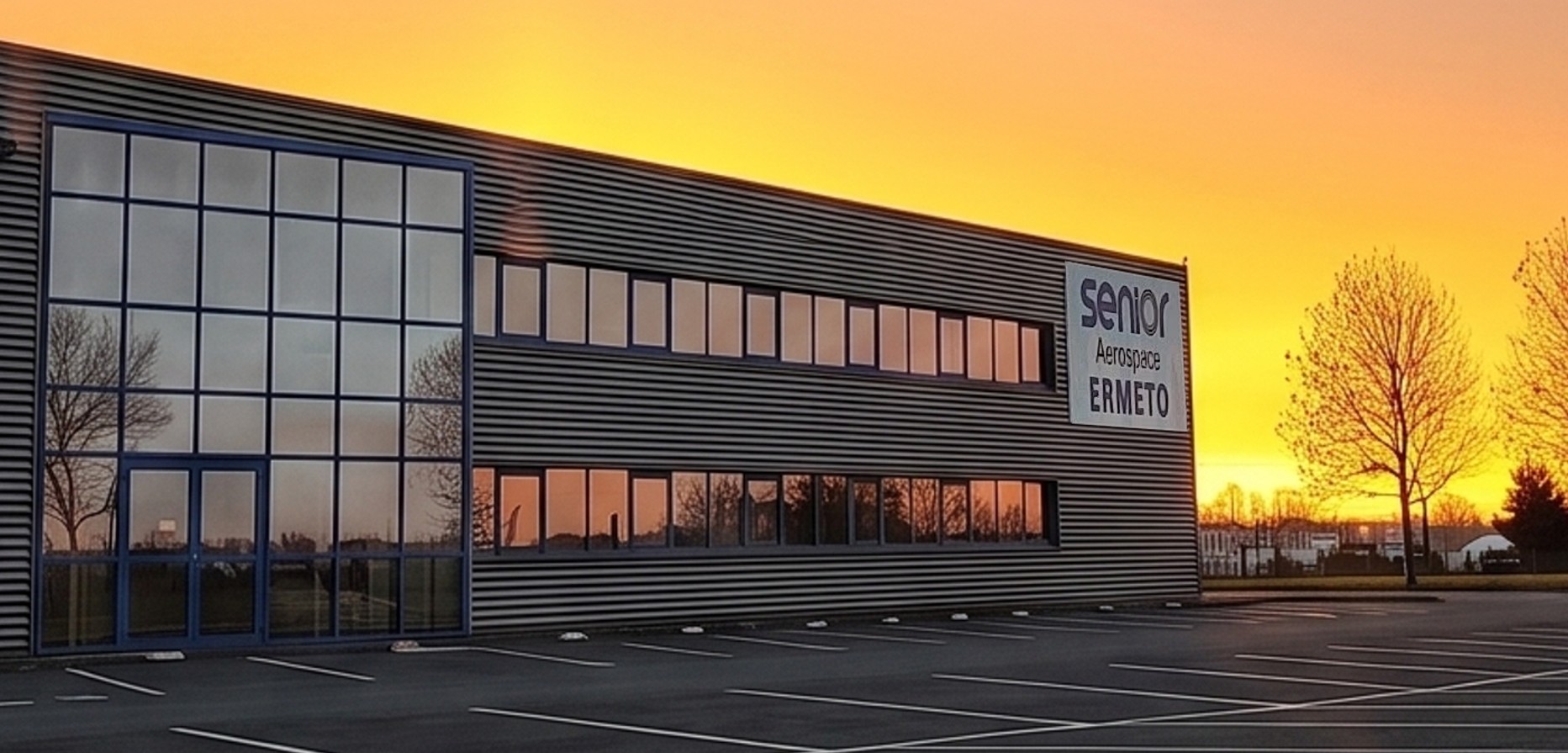 Le site Senior Aerospace Ermeto à Fossé, près de Blois